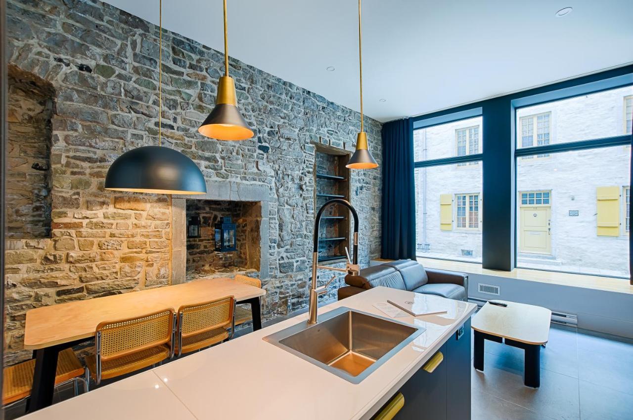 Apartamento Les Lofts Notre-Dame by Les Lofts Vieux-Québec Exterior foto